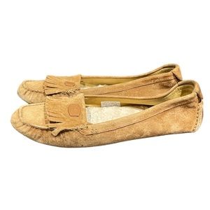 UGG Suede Leather Loafer Slippers